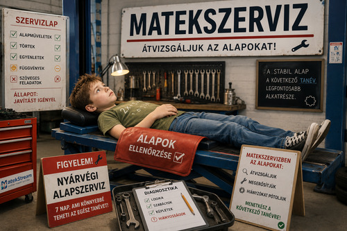 Gyerek egy játékos matekszervizben, ahol a tudás alapjait vizsgálják át.